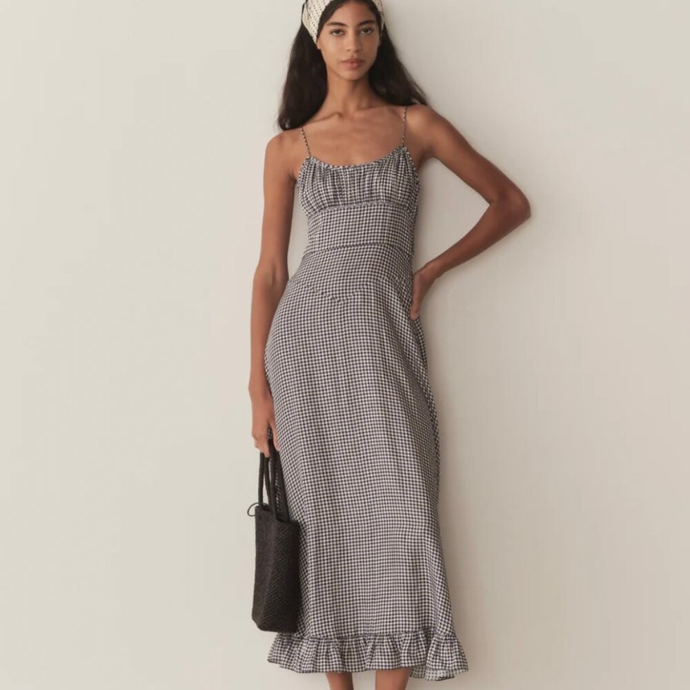 SOLD DO NOT BUY Doen Rosaria Dress, Santa Marina Gingham NWT size small